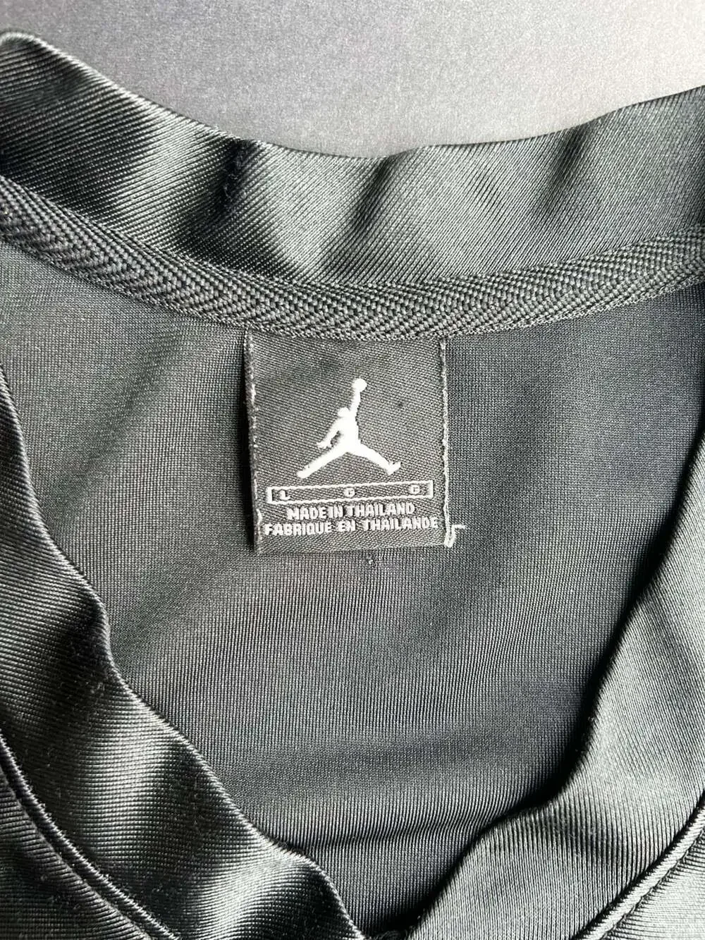 Jordan Basketball Muscle Tank Black and Silver